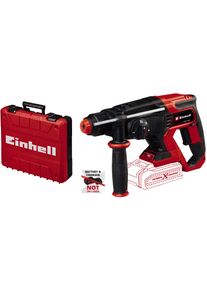 Akku-Bohrhammer Einhell "TE-HD 18/20 Li - Solo", rot (rot, schwarz, wei&szlig;), B:89mm H:195mm L:364mm, Bohrmaschinen, Akku-Bohrhammer, Power X-Change, ohne Akku, inkl. E-Box Aufbewahrungskoffer