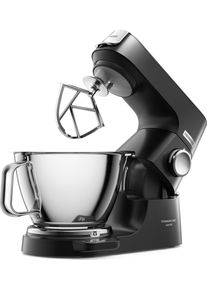 Kenwood K&uuml;chenmaschine "Titanium Chef Baker KVC85.004BK", schwarz, B:39,5cm H:31,5cm T:22,5cm, K&uuml;chenmaschinen, 3-teiliges Patisserie-Set,Flexi-Element, 3,5l & 5l R&uuml;hrsch&uuml;ssel,Spatel, K&uuml;chenmaschine