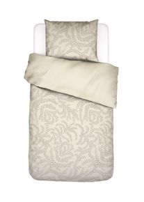 Bettw&auml;sche Essenza "Eleria", beige (oatmeal), B/L: 135cm x 200cm, 1 Stk., 1 Stk., Satin, B/L: 80cm x 80cm, 2 Stk., Bettw&auml;sche, Bettw&auml;sche