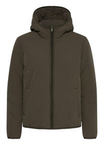 Wintermantel Kaffe "Kaffe Jacke KAscarlett", Damen, Gr. 44, braun (bungee cord), M&auml;ntel Wintermantel