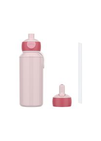 Trinkflasche Mepal "Pop-Up Trinkflasche + Flip-Up Ersatzdeckel Campus 400 ml", pink (cool pink), 400ml, Trinkflaschen, Trinkflasche