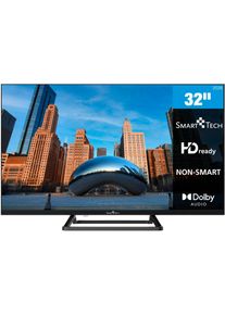 LED-Fernseher SMART TECH "32HN01V3", Energieeffizienz: E, schwarz, Fernseher, 32 &Prime;, LED-Fernseher, B:71,92cm H:42,22cm T:8,16cm
