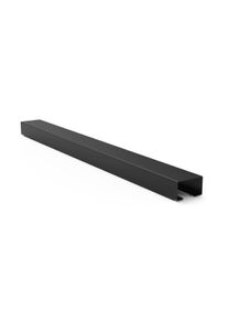 Kabelkanal Hama "Kabelkanal aus Metall, magnetisch, 55 x 5 x 3,2 cm", schwarz, B:5cm H:3,2cm L:55cm, Stahl, Kabelf&uuml;hrungen, Kabelkanal