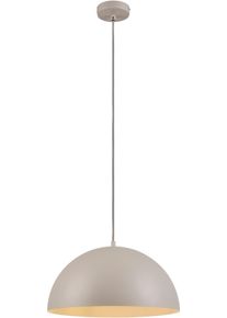 Sch&ouml;ner Wohnen Kollektion LED Pendelleuchte "ALI", beige (sandbrise), 1, &Oslash; 38cm H: 120cm, 1 Stk., SCH&Ouml;NER WOHNEN-KOLLEKTION, Leuchten, SCH&Ouml;NER WOHNEN Kollektion, Downlight, LED Pendelleuchte