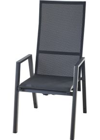 Gartensessel siena GARDEN "BOLOGNA Move Sessel, anthrazit", anthrazit, B:56,5cm H:113cm T:77cm, Sessel, Gartensessel, Aluminiumgestell, Ranotex Bezug
