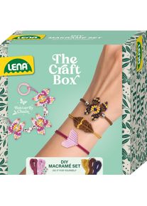 Kreativset LENA "The Craft Box, DIY Macram&eacute; Set", bunt, Kreativsets, Kinder, Kreativset