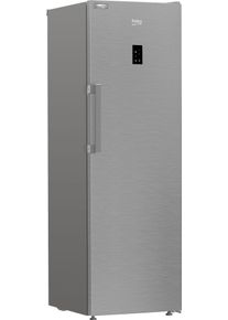BEKO K&uuml;hlschrank "B3RMLNE444HXB", Energieeffizienz: E, silber (edelstahl), Rechtsanschlag, K&uuml;hlschr&auml;nke, NoFrost erspart das Abtauen, HarvestFresh unterst&uuml;tzt die Frische., K&uuml;hlschrank