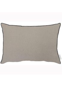 Dekokissen Apelt "Stone", beige (beige, unifarben), B:35cm H:5cm L:45cm, Leinen, Polyester, 31_11_Dekokissen_Sitzkissen_Kissenh&uuml;llen, Dekokissen, inclusive Soft-Kissenf&uuml;llung 100% PES