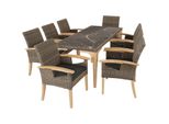 Rattan Tisch…