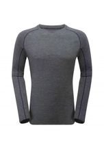 Montane - Primino 140 L/S T-Shirt - Merinounterwäsche Gr S schwarz/grau