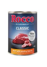 24 x 400g Classic, Mixpaket Rocco Hundefutter nass