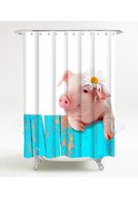 Sanilo Duschvorhang Schwein 180 x 180 cm