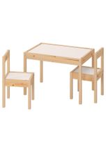 IKEA LÄTT Kindertisch mit 2 Stühlen