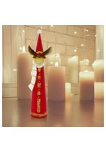 Eglo LED Dekolicht, Stand Figur Rentier Schal Advents Zeit Weihnachten rot weiß gold braun Strick Dekoration Eglo 41265