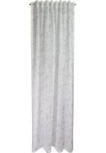 Vorhang »Schlaufenschal verdeckte Schlaufe Seitenschal Schlaufenvorhang 2559 Grau Weiß 140x245 cm