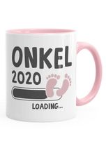 MoonWorks Tasse »Kaffee-Tasse [object Object] 2020 loading Geschenk-Tasse für werdend{e_en_t_[object Object]} [object Object] Schwangerschaft Geburt Baby Tee-Tasse MoonWorks®