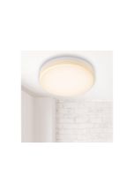 B.K.LICHT LED Deckenleuchte, LED Bad Deckenlampe LED 13W 1500lm Bad-Lampen IP54 Badezimmer-Leuchte Küche Flur, weiß