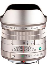 Ricoh Premium »HD PENTAX-FA 31mm F1.8 Limited« Objektiv, silberfarben