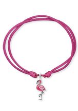 Herzengel Armband »Flamingo, HEB-FLAMINGO«, mit Emaille, rosa