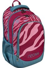 neoxx Schulrucksack »Fly, Berry Vibes«, aus recycelten PET-Flaschen, rosa
