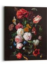 Reinders! Wandbild »Wandbild Stillleben mit Blumvase Jan Davidsz de Heem - Alte Meister - Berühmte Gemälde - Blumen«, Vasen (1 Stück), bunt