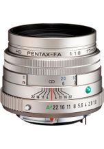 Ricoh Premium »HD PENTAX-FA 77mm F1.8 ED Limited« Objektiv, silberfarben