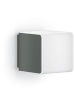 Steinel LED Außen-Wandleuchte »L 830 SC«, 160° Bewegungsmelder, Smart Home, über Bluetooth vernetzbar, App-Steuerung, Up & Downlight, Silber, grau