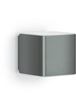 Steinel LED Außen-Wandleuchte »L 840 SC«, 160° Bewegungsmelder, Warmweiß, Smart Home, Über Bluetooth vernetzbar, App-Steuerung, Up & Downlight, grau