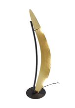 Kiom Stehlampe »Led Stehleuchte Agime schwarz & gold dimmbar 121cm