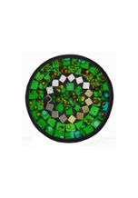 SIMANDRA Dekoschale »Mosaik Schale Rund mit Spiegel ø ca. 12 cm Dekoschale Kunsthandwerk Glassteine