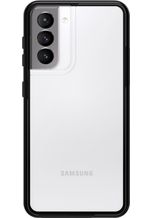 LIFEPROOF SEE (Galaxy S21), Smartphone Hülle, Schwarz, Transparent