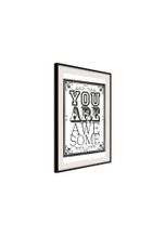 Artgeist Poster »You Are Awesome []«