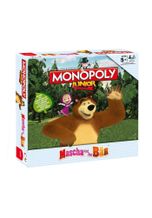 Winning Moves Spiel, Brettspiel »Monopoly Junior Masha und der Bär