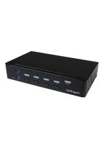 StarTech.com 4-Port DisplayPort KVM Switch With Built-in USB 3.0 Hub - 4K