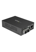 StarTech.com Gigabit Ethernet to SC Fiber Media Converter - 1000Base-SX - Multimode 550 m - fibermedieomformer - 10Mb LAN 100Mb LAN