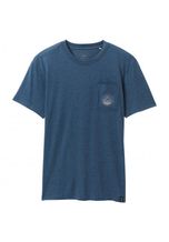 Prana - Prana Patch Print T-Shirt Gr S blau