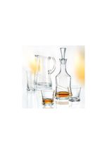 Crystalex Gläser-Set »Grace geschliffen 7 teilig Set Kristallglas 6 x Gläser + eine Karaffe mit Glasstopfen