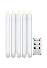 5 goobay LED-Kerzen weiß