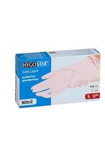 Hygostar unisex Einmalhandschuhe SAFE LIGHT rosa Größe S 100 St.