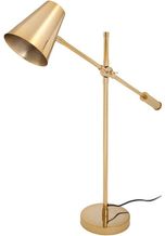 InStyle by Kayoom Tischleuchte »Tischlampe Allen«, Tischleuchte im Industrial-Style aus Metall, individuell verstellbar, goldfarben