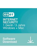 Eset INTERNET SECURITY Sicherheitssoftware Vollversion (Download-Link)