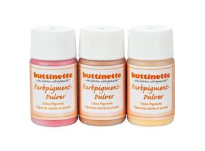 Farbpigment-Pulver, rottöne, 3x 20 ml
