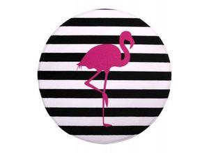 Badteppich rund Flamingo Ø 80 cm