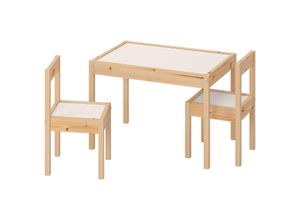 LÄTT Kindertisch mit 2 Stühlen