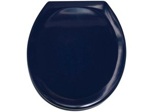 ADOB WC-Sitz »Limone«, sehr stabil, Edelstahlscharniere, blau