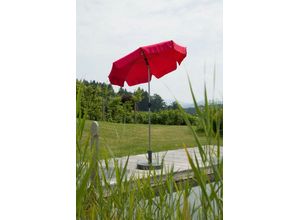 Schneider Schirme Sonnenschirm »Locarno«, ohne Schirmständer, rot