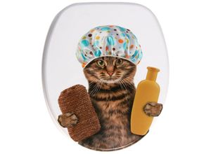 Sanilo WC-Sitz »Shower Cat«, mit Absenkautomatik, braun