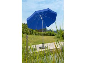 Schneider Schirme Sonnenschirm Ibiza, abknickbar, ohne Schirmständer, blau