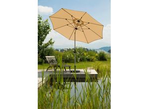 Schneider Schirme Sonnenschirm »Venedig«, ohne Schirmständer, beige