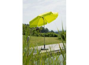 Schneider Schirme Sonnenschirm »Locarno«, abknickbar, ohne Schirmständer, grün